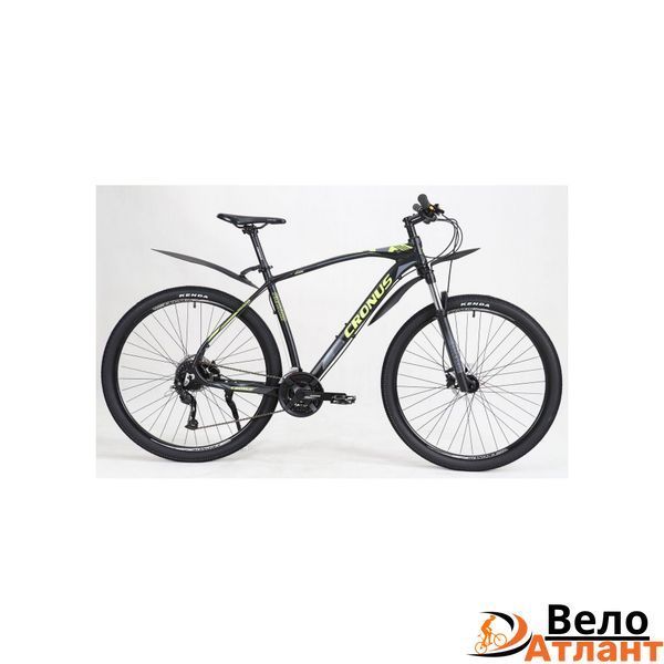 ВЕЛОСИПЕД CRONUS FANTOM 27.5" 19.5" Черный-Салатовый 27CRN-003431 фото