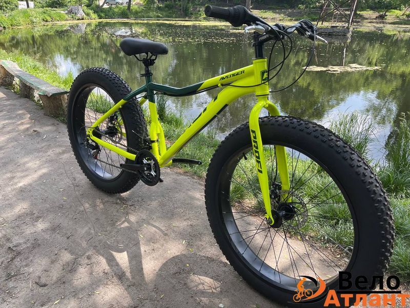 Велосипед (FatBike) Фэтбайк 26 Profi Avenger с широкими колесами  547658456 фото
