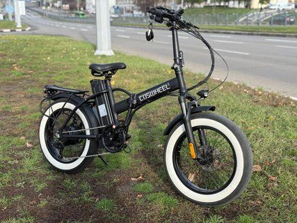 Велосипед з допоміжним комплектом COSWHEEL F1 EBIKE 10AH Grey 098546 фото
