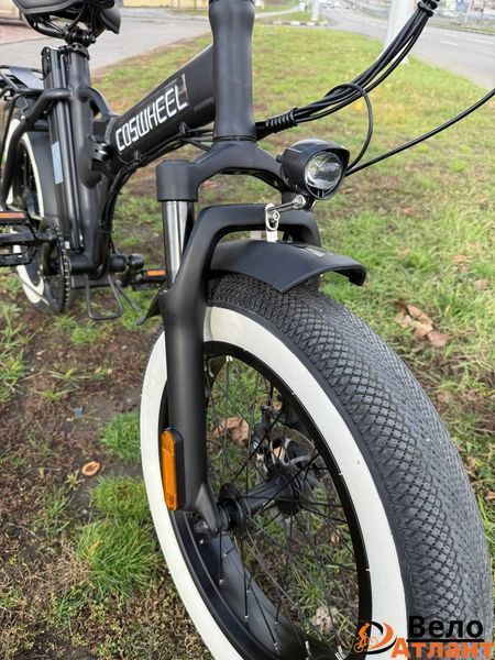 Велосипед з допоміжним комплектом COSWHEEL F1 EBIKE 10AH Grey 098546 фото