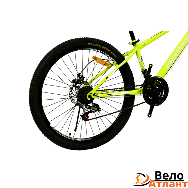 ВЕЛОСИПЕД CROSSBIKE SPARK D 26" 13" ЧОРНИЙ-ЧЕРВОНИЙ 26CJPr-004465 фото