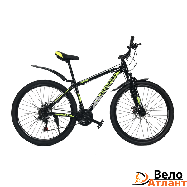 ВЕЛОСИПЕД CHAMPION SPARK 29 "19" ЧОРНИЙ-ЗЕЛЕНИЙ-БІЛИЙ 29CJPr21-003531 фото