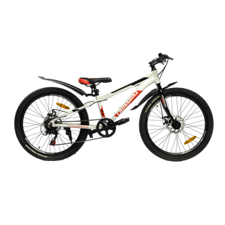 ВЕЛОСИПЕД CROSSBIKE DRAGSTER 24" 11" БЕЛЫЙ 24CJPr-004475 фото