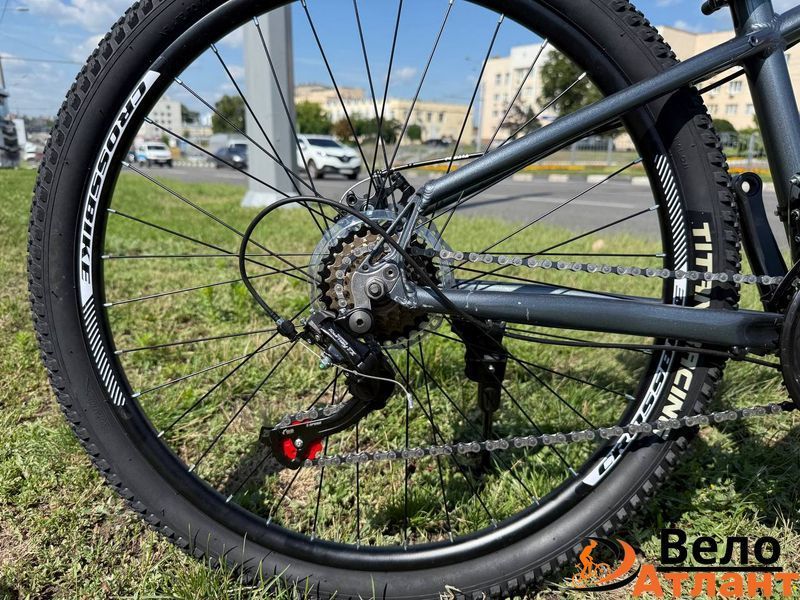 Велосипед CrossBike Roblox 26" 13" Червоний-Сірий 006523 фото