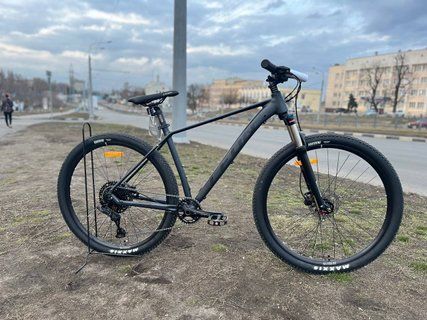 Велосипед AL 29" Leon TN-50 AM Hydraulic lock out HDD  серый с черным 725827 фото