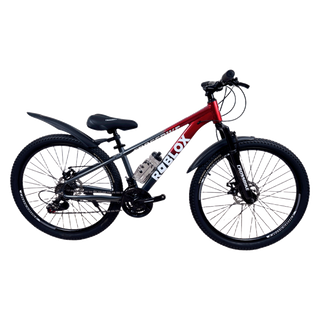 Велосипед CrossBike Roblox 24" 11" Червоний-Сірий 006512 фото