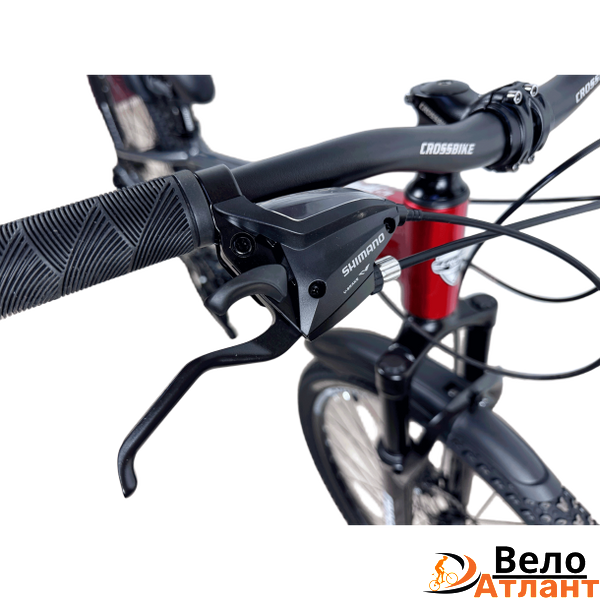 Велосипед CrossBike Roblox 24" 11" Червоний-Сірий 006512 фото