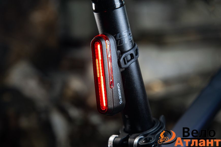 Заднє світло ONRIDE Dash (20 lm, 500 mAh, Type-C), пластикове 6936116101804 фото