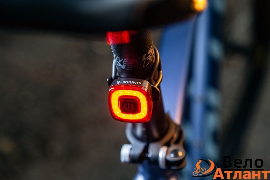 Заднє світло ONRIDE Bagel (30 lm, 300 mAh, Type-C), пластикове 6936116102003 фото