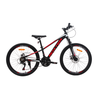 Велосипед CrossBike BOXTER 24" 11" Чорний-Червоний-Білий  006211 фото