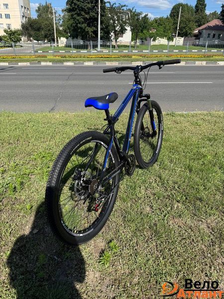 ВЕЛОСИПЕД CROSSBIKE EVEREST 27.5" 17" ЧЁРНЫЙ-СИНИЙ 004439 фото