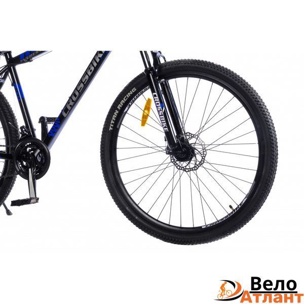 ВЕЛОСИПЕД CROSSBIKE EVEREST 27.5" 17"19" ЧОРНИЙ-СИНІЙ 004439 фото
