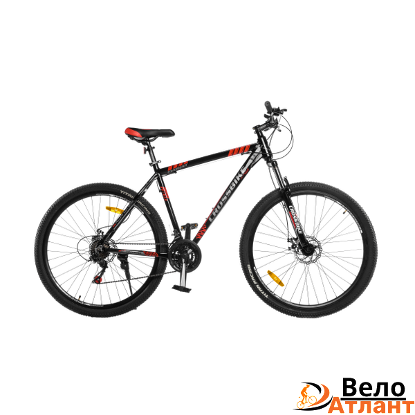 ВЕЛОСИПЕД CROSSBIKE EVEREST 27.5" 17"19" ЧОРНИЙ-СИНІЙ 004439 фото