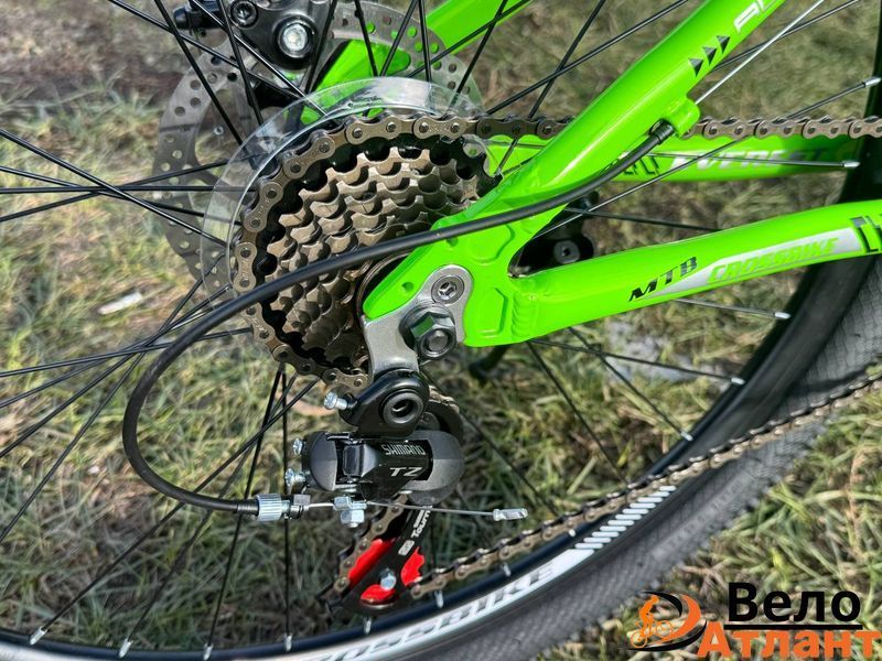 ВЕЛОСИПЕД CROSSBIKE EVEREST 26" - 13"САЛАТНИЙ 543878568 фото