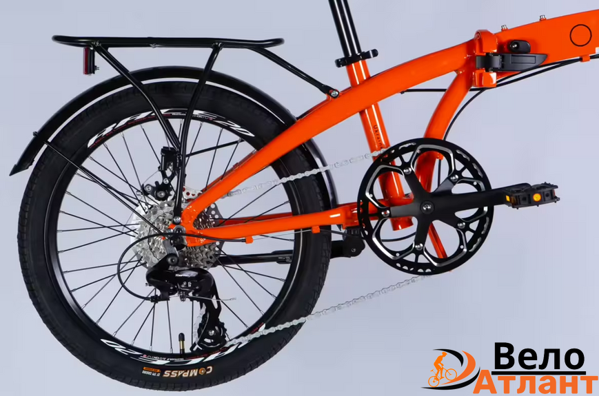 Велосипед AL 20" Dorozhnik ONYX DD CS рама-10,5, помаранчевий 7235 фото