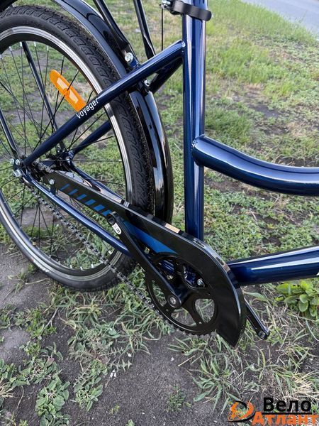 Велосипед ST 26" SPACE VOYAGER BH рама-17" синій 2024 крила, крило пер., крило зад., підніжка, дзвоник OPS-SP-26-025 фото