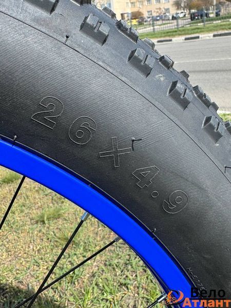 Велосипед Фэтбайк Cross Defender 26*4.9 рама 19 (черно синий) Кросс Дефендер 757479 фото