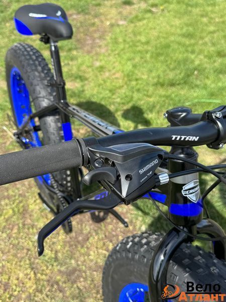 Велосипед Фэтбайк Cross Defender 26*4.9 рама 19 (черно синий) Кросс Дефендер 757479 фото