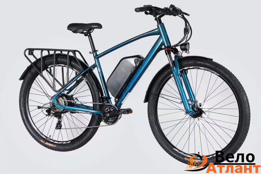 Велосипед  29" AL Formula eCURSOR MAN DD CS рама-19"  темно-синій  75425 фото