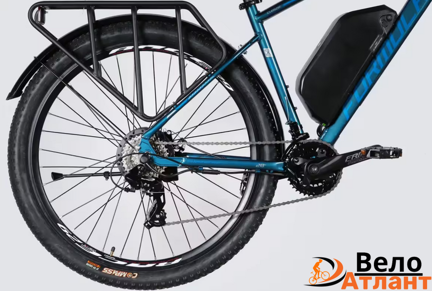 Велосипед  29" AL Formula eCURSOR MAN DD CS рама-19"  темно-синій  75425 фото