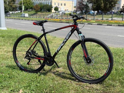Велосипед CrossBike Tracker 29-21 Чорно Червоний (крос трекер) 347754 фото