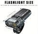 Фонарь велосипедный Dual Light 6000, аккумуляторный, алюминиевый корпус, с креплением на руль. 785612 фото 3