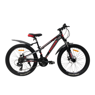 Велосипед Cross Hunter 24" 12.5" Черный-Красный 85125 фото