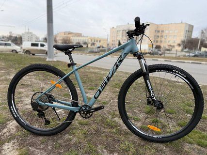 Велосипед Oskar Phantom 27.5" 16",сіро-блакитний матовий 13945 фото