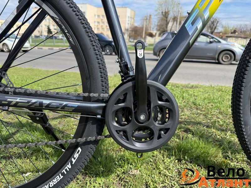 Велосипед AL 29" SPACE PHAETON DD FR рама-20" сіро-жовтий  552693 фото