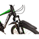 Велосипед CrossBike COMPASS 27.5" 17" Чорний-Зелений 006254 фото 4