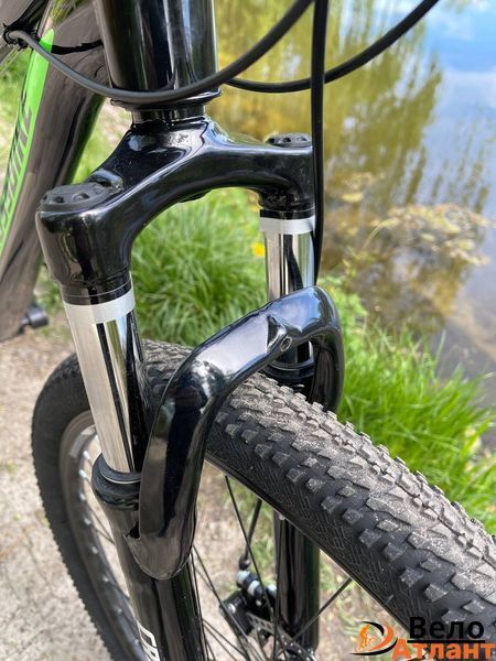 ВЕЛОСИПЕД CROSSBIKE SHARK 29" ЧОРНИЙ-ЗЕЛЕНИЙ 29CJPr21-003531 фото