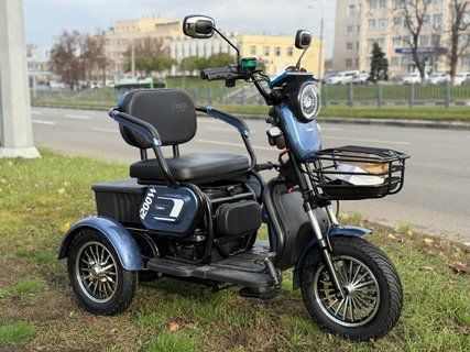 Трицикл Corso Logan, синий 96562355 фото