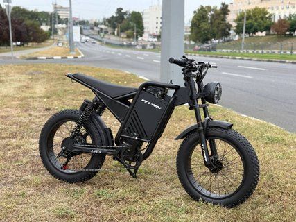 Велосипед Titan E-Moto 20X4,0, чорний 703820 фото