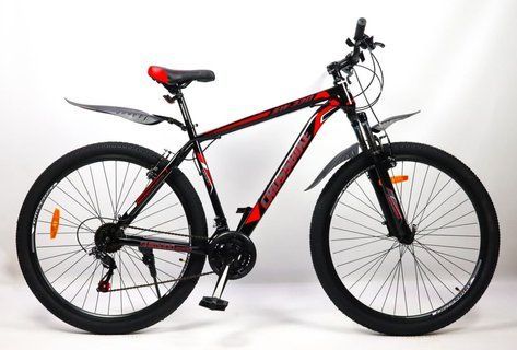 ВЕЛОСИПЕД CROSSBIKE ATLAS 29" 20" ЧЕРНО-КРАСНЫЙ 29CJPr21-003531 фото