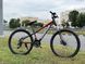 Велосипед CrossBike COMPASS 26" 12.5" Чорний-Червоний 006250 фото 1